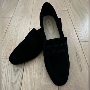 vintage Y2K never worn Liz Claiborne memory foam suede leather loafers sz 9